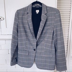 A New Day Checker Boyfriend Blazer